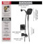 Ashlyn Monitor 17 Series Tub and Shower Trim w/ In2ition (Matte Black), T17464-BL-I