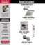 Ara Monitor 17 Series H2Okinetic Tub & Shower Trim, 1.75 GPM (Stainless), T17467-SS