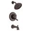 Linden Monitor 17 Series H2OKinetic Tub & Shower Trim, T17494-RB