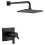 Pivotal TempAssure 17T Series H2Okinetic Shower Trim (Matte Black), T17T299-BL