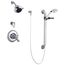 Commercial T17TH Universal Dual Shower Trim, Diverter, Hand Shower, & Grab Bar (Chrome), T17TH325