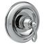 Chrome Traditional Single Handle Pressure Balanced Valve Trim Only, T2121
