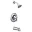 Eva Chrome Posi-temp Tub/shower