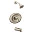 Eva Brushed Nickel Posi-temp Eco-performance Tub And 3.5" Diameter Shower Trim, 1.75 Gpm, T2137EPBN