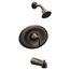 Eva Posi-Temp Tub/Shower, 1.75 GPM, T2137EPORB (Oil Rubbed Bronze)