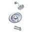 Eva Chrome Posi-temp Eco-performance 5 Function 4" Shower Trim, 1.75 Gpm, T2139EP