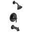 Dartmoor Matte Black Posi-temp Tub And Shower Trim, 2.5 Gpm, T2183BL
