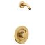 Align Brushed Gold Posi-Temp Shower Only Trim, No Shower Head, 2.5 gpm, T2192NHBG