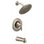Eva Brushed Nickel Posi-temp Eco-performance Tub And 8" Diameter Shower Trim, 1.75 Gpm, T2233EPBN