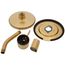 Cia Posi-Temp Shower Only (Brushed Gold), T2262EPBG
