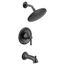 Dartmoor Matte Black Posi-temp Eco-performance Tub And 8" Shower Trim, 1.75 Gpm