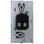 Heating and Cooling Line Voltage Thermostat, HEAT-OFF-COOL Switch (40 to 90F)