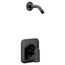 Genta Lx Matte Black Posi-temp Shower Trim, No Showerhead, T2472NHBL