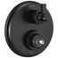 Dorval Traditional 2-handle Monitor 14 Series Valve Trim w/ 3 Setting Diverter (Matte Black), T24856-BLLHP