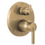 Trinsic Contemporary Monitor 14 Series Valve Trim w/ 3-Setting Diverter (Champagne Bronze), T24859-CZ