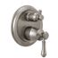 Cassidy Traditional 2-Handle Monitor 14 Series Valve Trim w/ 3-Setting Integrated Diverter (Stainless), T24897-SS