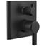 Pivotal Monitor 14 Series Valve Trim with 3-Setting Integrated Diverter (Matte Black), T24899-BL