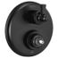 Dorval Traditional 2-Handle Monitor 14 Series Valve Trim w/ 6 Setting Diverter (Matte Black), T24956-BLLHP