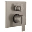 Ara Angular Modern Monitor 14 Series Valve Trim w/ 6-Setting Diverter (Stainless Steel), T24967-SS