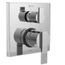 Ara Angular Modern Monitor 14 Series Valve Trim w/ 6-Setting Integrated Diverter (Chrome), T24967