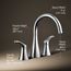 Simplice Two Handle Deck Mount Bathroom Faucet, Trim Only (Polished Chrome), K-T26426-4-CP