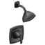 Voss Matte Black Posi-Temp Shower Only Trim, 1.75 gpm, T2692EPBL