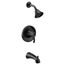 Glyde Posi-Temp Tub/Shower, 2.5 GPM, T2743BL (Matte Black)