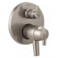 Trinsic Contemporary Two Handle Monitor 17 Series Valve Trim w/ 3-Setting Diverter (Stainless Steel), T27859-SS