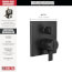 Ara Angular Modern Monitor 17 Series Valve Trim w/ 3-Setting Diverter (Champagne Bronze), T27867-CZ