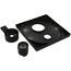 Ara Angular Modern Monitor 17 Series Valve Trim w/ 3-Setting Diverter (Matte Black), T27867-BL