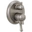Cassidy Traditional 2-Handle Monitor 17 Series Valve Trim w/ 3-Setting Integrated Diverter (Stainless), T27897-SS