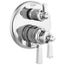 Dorval Traditional 2-Handle Monitor 17 Series Valve Trim w/ 6 Setting Diverter (Chrome), T27956