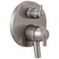 Trinsic Contemporary 2 Handle Monitor 17 Series Valve Trim w/ 6-Setting Integrated Diverter (Stainless), T27959-SS