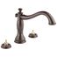Cassidy Roman Tub Trim - Less Handles (Venetian Bronze), T2797-RBLHP