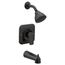 Rizon Matte Black Posi-Temp Tub/Shower only Trim, 1.75 gpm, T2813EPBL