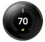 Nest Learning Thermostat - 3rd Generation (Carbon Black)