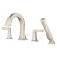 Townsend Bathtub Faucet With Lever Handles and Personal Shower for Flash Rough-In Valve (Brushed Nickel)