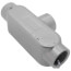 1" EMT & Rigid T Type Combination Conduit Body - Aluminum