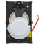 T4398 Electric Heat Thermostat, w/ Thermom. & Pos Off Switch, T4398B1029