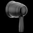 Voss Matte Black Volume Control Trim, T4692BL