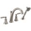 Woodhurst Roman Tub with Handshower Trim (Stainless), T4732-SS