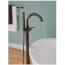 Trinsic Single Handle Floor Mount Tub Filler Trim w/ Hand Shower (Venetian Bronze), T4759-RBFL