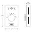 Mechanical Non-Programmable Thermostat - Heat Only - 2-Wire Electric Heat (Pack of 10), T501ML2