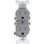 Tamper Resistant Duplex Receptacle - Gray (15A, 125V)