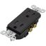 Decora Tamper-Resistant Duplex Receptacle w/ Quickwire Push-In & Side Wire, 2P, 15A, NEMA 5-15R - Brown (125V)