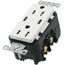 15A Decora Tamper-Resistant Duplex Receptacle w/ 30W USB Dual Type C/C Power Delivery Wall Outlet Charger - White