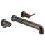 Trinsic 2-Handle Wall Mounted Tub Filler (Venetian Bronze), T5759-RBWL