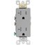 Decora Tamper-Resistant Duplex Receptacle, Side Wired, NEMA 5-20R - Gray (20A, 125V)
