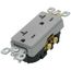 Decora Tamper-Resistant Duplex Receptacle, Side Wired, NEMA 5-20R - Gray (20A, 125V)