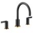Cia 2 Handle Roman Tub Faucet (Matte Black), T6223BL